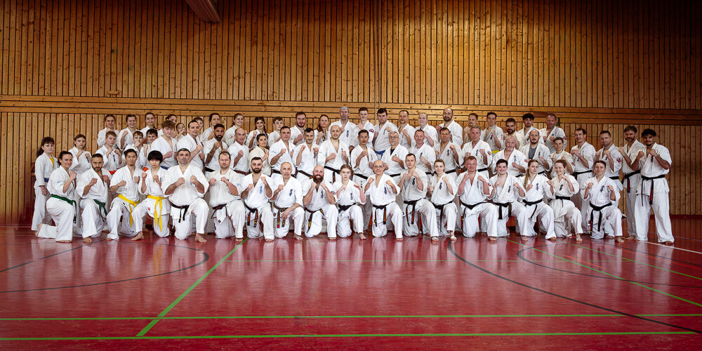 Sportfotografie, Karate, Kyokushinkarate, Gruppenfoto,